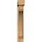 Ekena Millwork Legacy Block Rough Sawn Bracket w/ Offset Brace, Western Red Cedar, 6"W x 26"D x 38"H BKT0604X26X38LEC05RWR - alternate 4